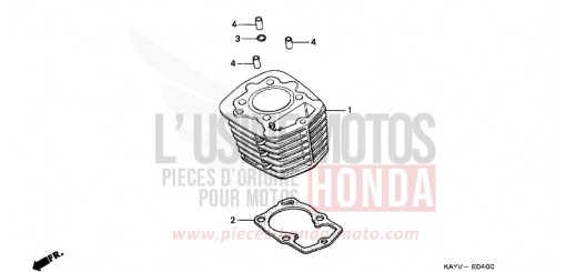 CYLINDRE NX125V de 1997